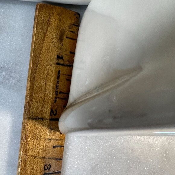 Vintage Lot Of 5 Holiday Ceramic Loaf Pans Festive Approx size 8" X 2" Bake Gift - Picture 6 of 6